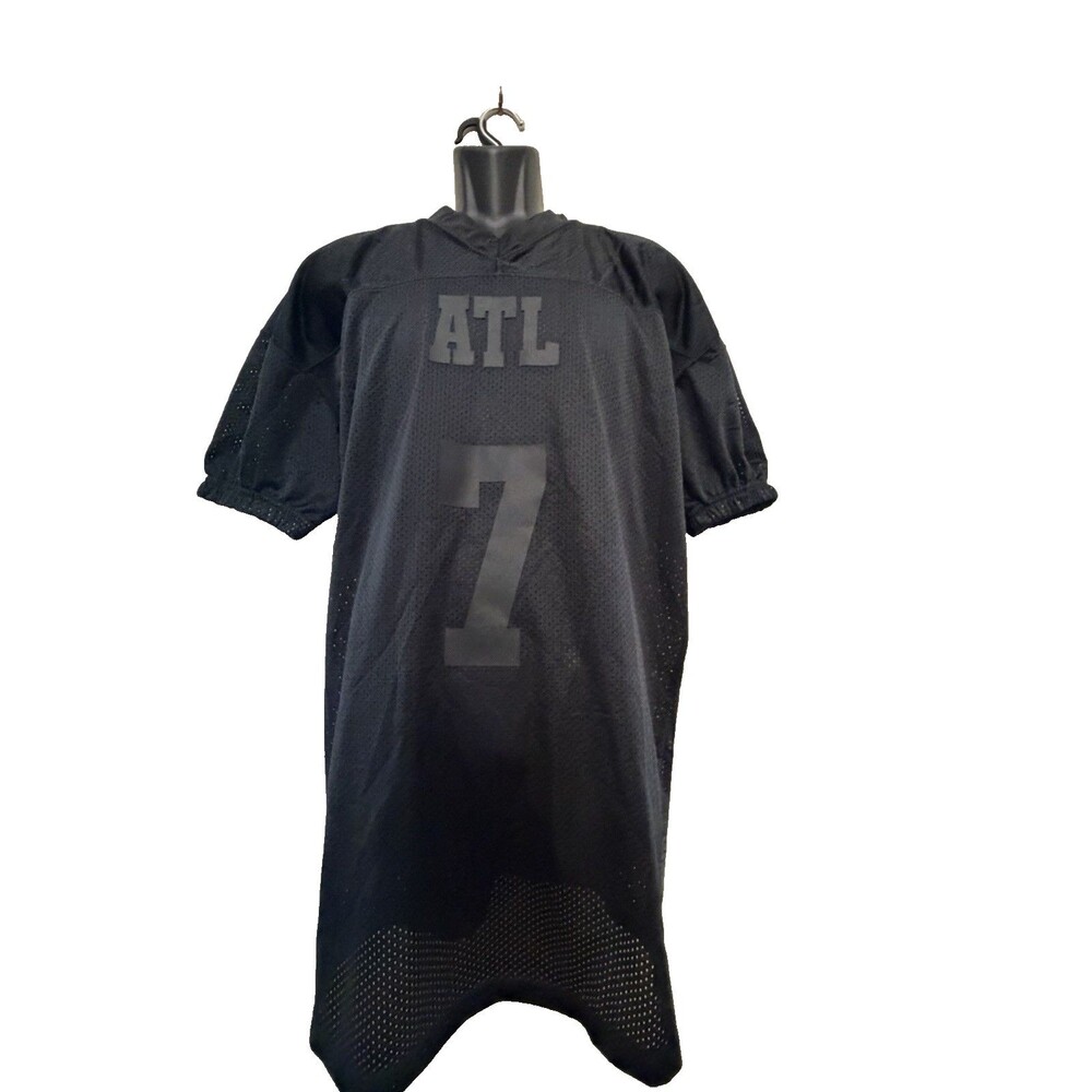 Champro Atlanta Falcons #7 Michael Vick Black Jersey Adult Size Large
